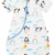 Chilsuessy Baby Schlafsack Winter mit Wattiert Babyschlafsack Kleine Kinder Ganzjahres Schalfsack Schlafanzug für Jungen und Mädchen, Pinguin/3.5 Tog, 120cm/Baby Höhe 110-130cm - 3
